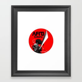 Afro Samurai Framed Art Print