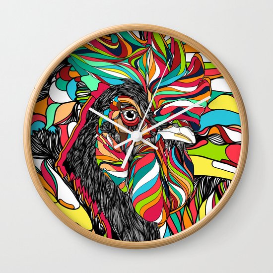 Tropical Cock (Feat. Bryan Gallardo) Wall Clock