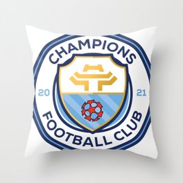 Logofootballclub Throw Pillow
