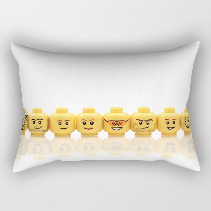 LEGO Yellow Heads Rectangular Pillow
