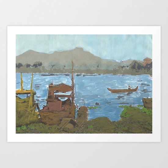 river view Art Print