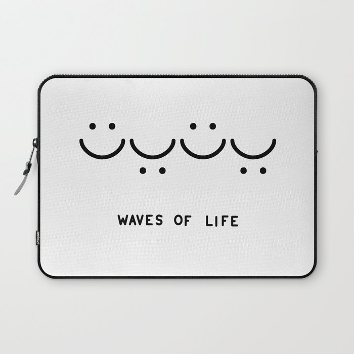 Waves of Life Laptop Sleeve