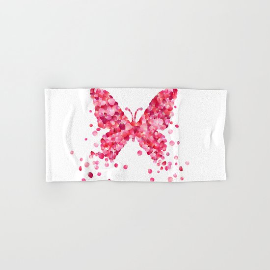 Butterfly Hand & Bath Towel