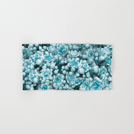 Blue flowers Hand & Bath Towel
