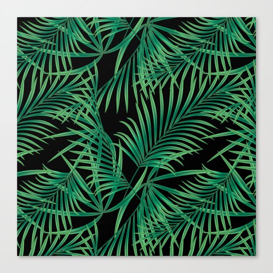 Tropical pattern. Canvas Print