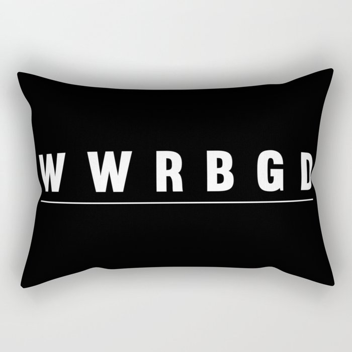 What would RBG Do? Rectangular Pillow