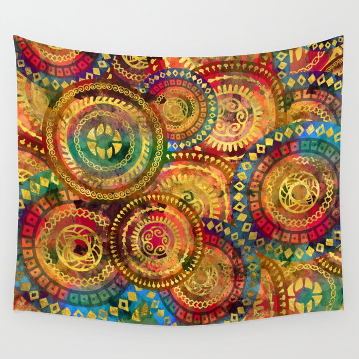 Circular tapestry outlet