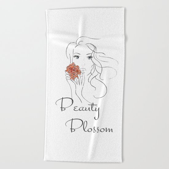 Beauty Blossom Beach Towel