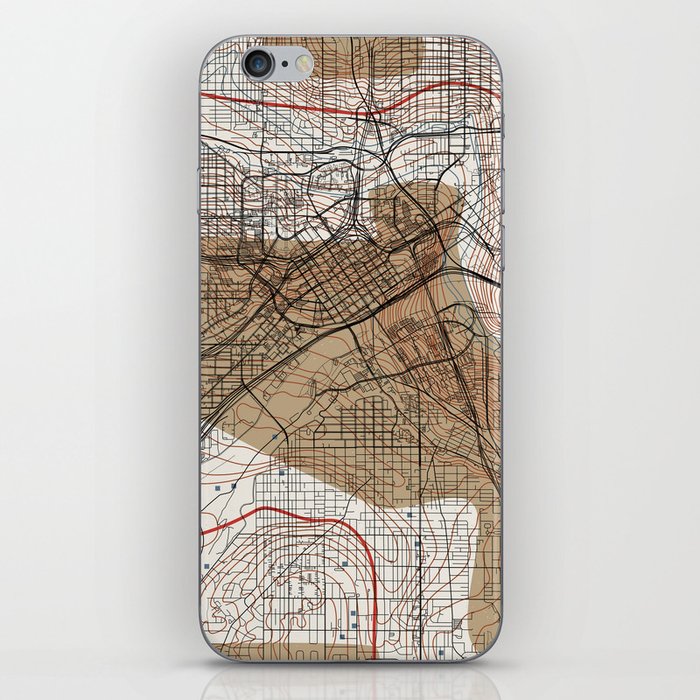 Saint Paul, USA - City Map Collage iPhone Skin