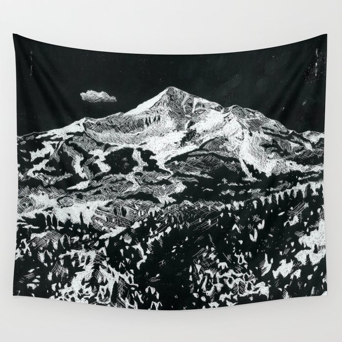 Big Sky, MT Wall Tapestry