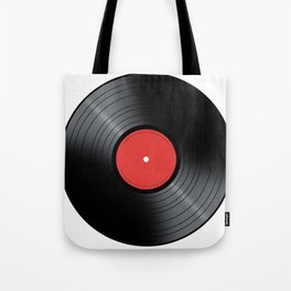 Music Record Tote Bag