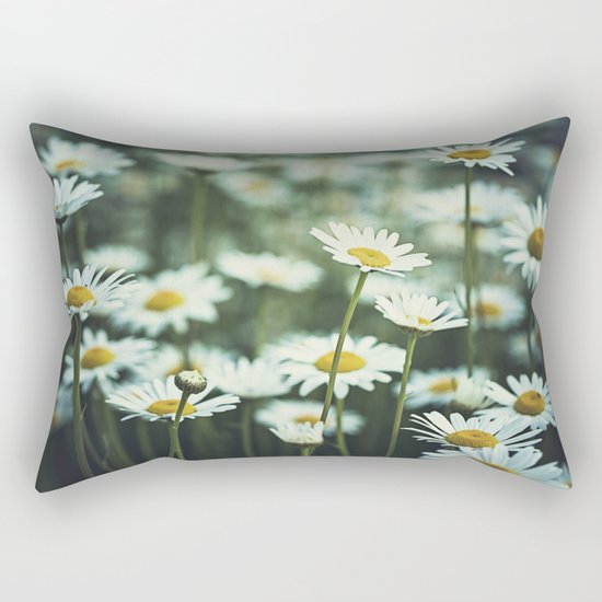 daisies Rectangular Pillow
