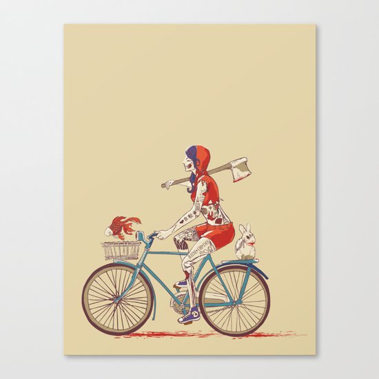 Death Ride Canvas Print