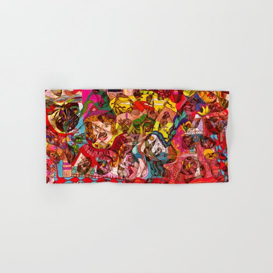 Mini slices brought together push away the stormy weather Hand & Bath Towel