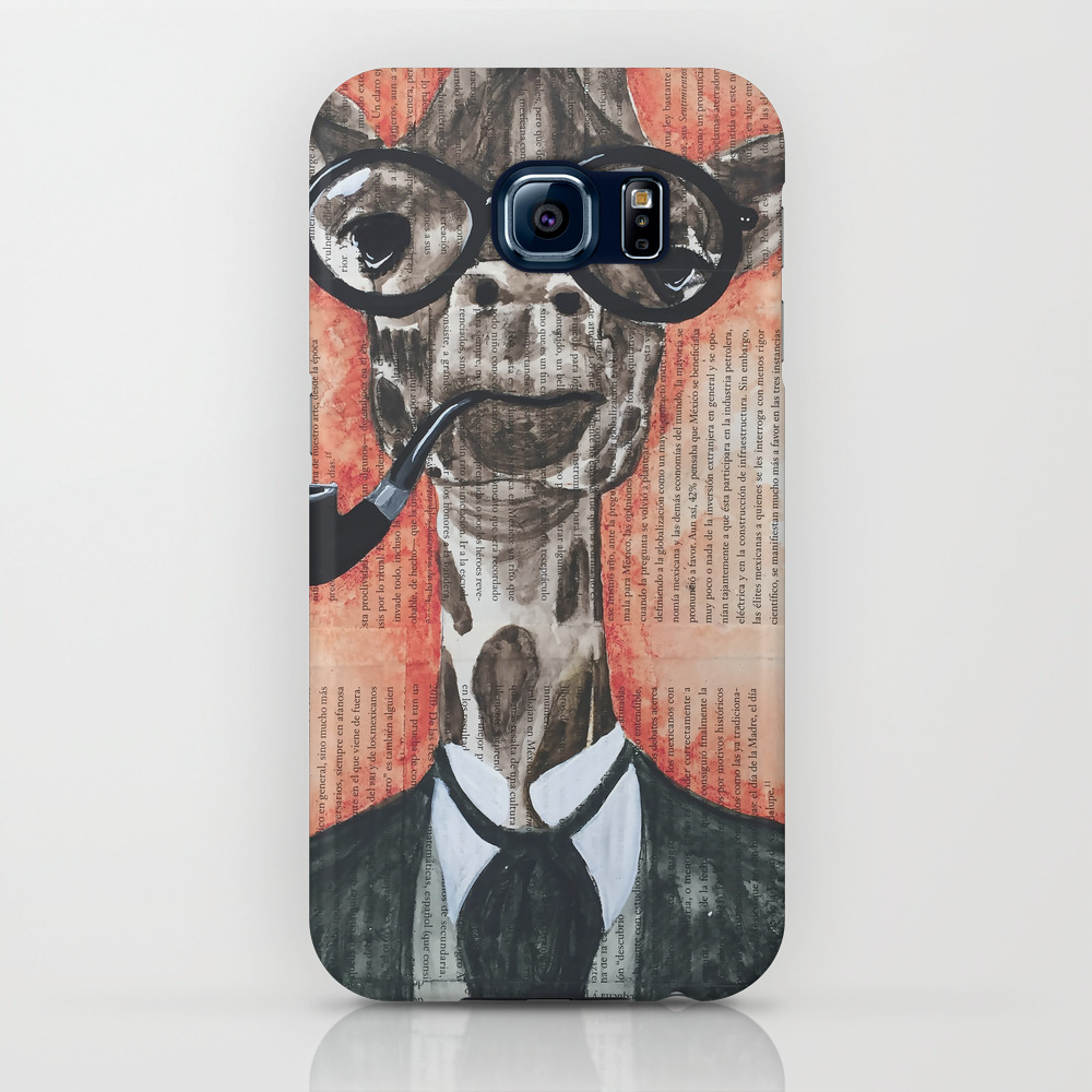 Giraffe Gentleman Iphone Case