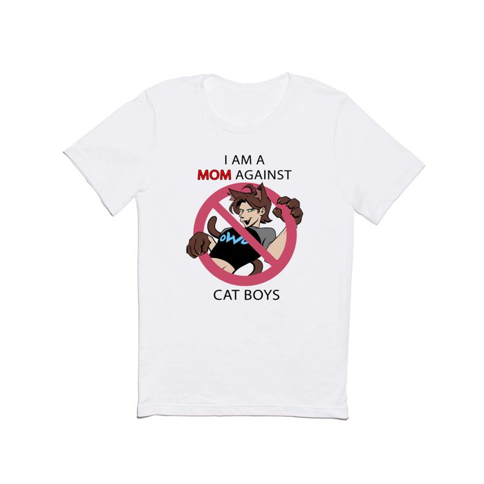 Mom against Cat Boys T Shirt