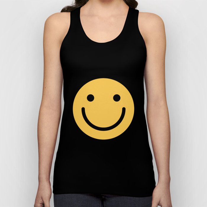 Smiley Face   Cute Simple Smiling Happy Face Tank Top