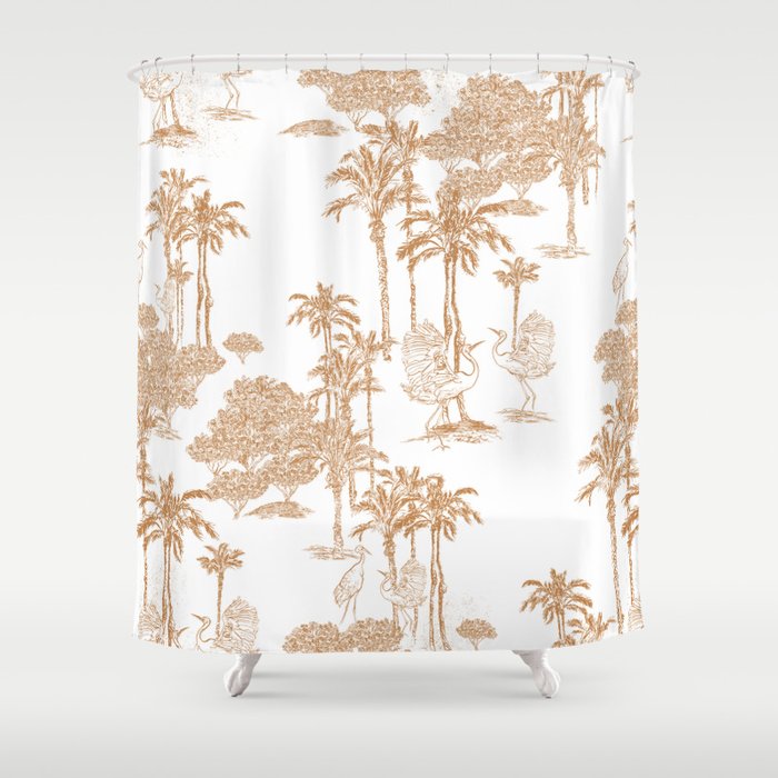 Palms Palms Palms Shower Curtain