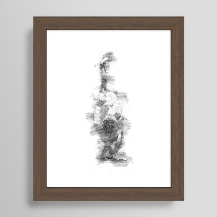 Sketch of Wooden Posable Drawing Figure for Artists on Abstract Background.  Stock Illustration - Illustration of male, dance: 100440319