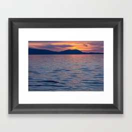 Pacific North Best Sunset Framed Art Print