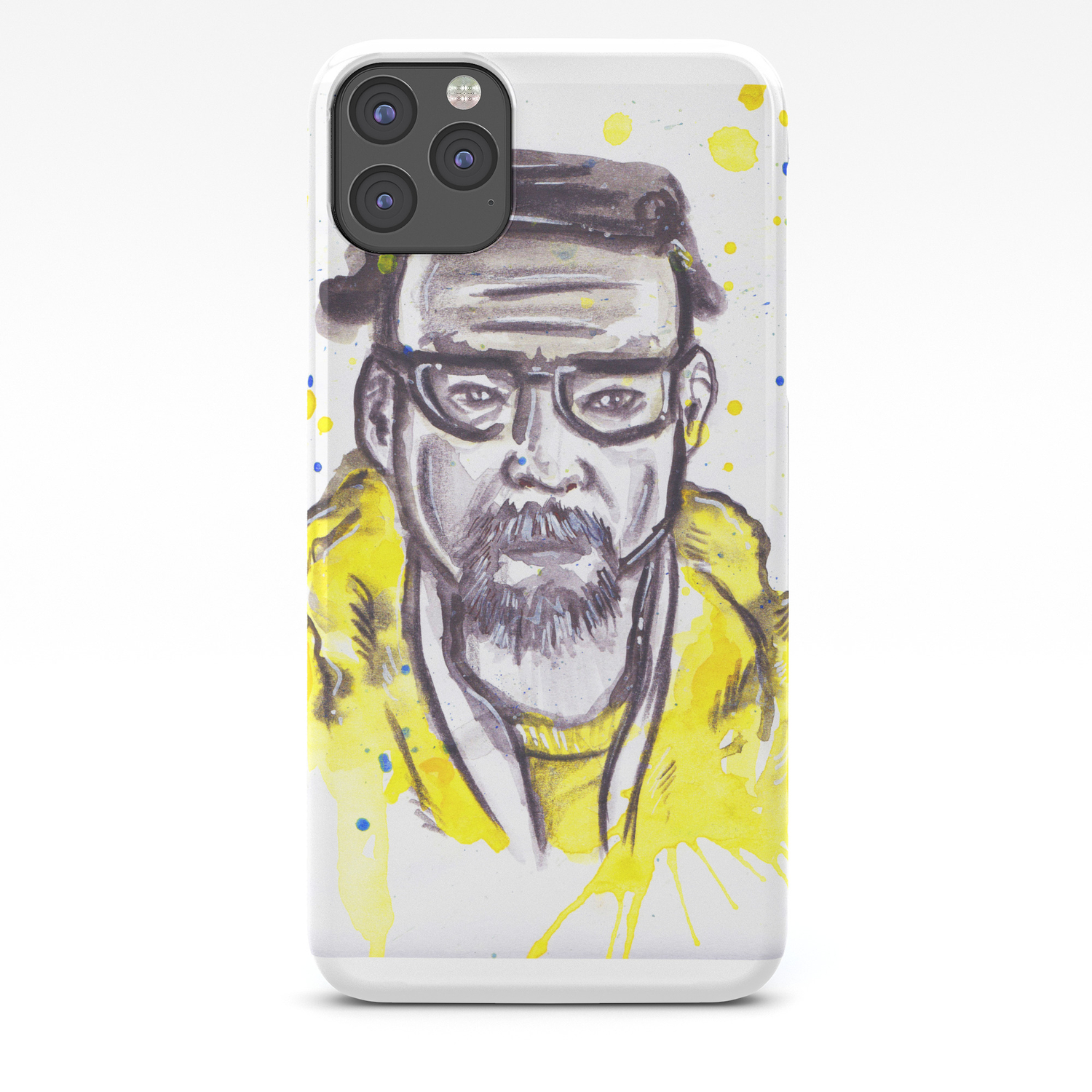 Breaking Bad Walter White Aka Heisenberg Watercolor Painting