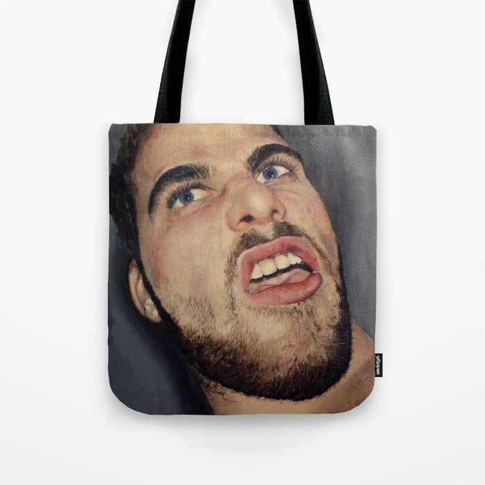 self portrait, annoyance and disgust Tote Bag