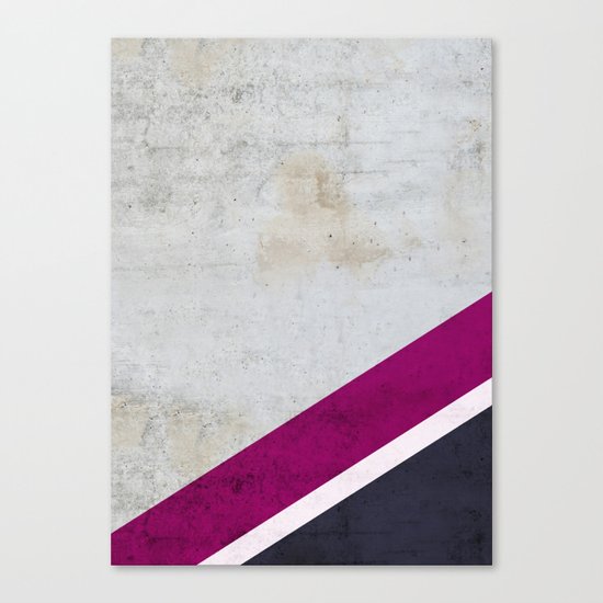 Concrete Shadows Canvas Print