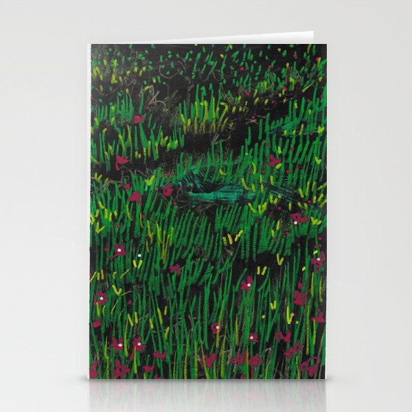 Night Meadow Stationery Cards