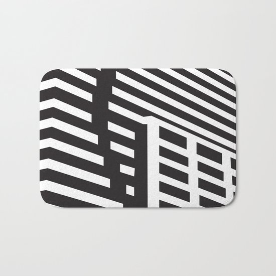 Skyscrabers No. 2 Bath Mat