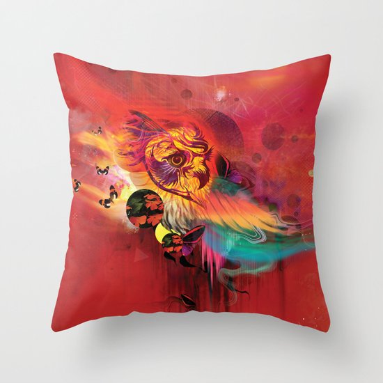 Uncaged Throw Pillow