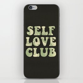 Self Love Club iPhone Skin