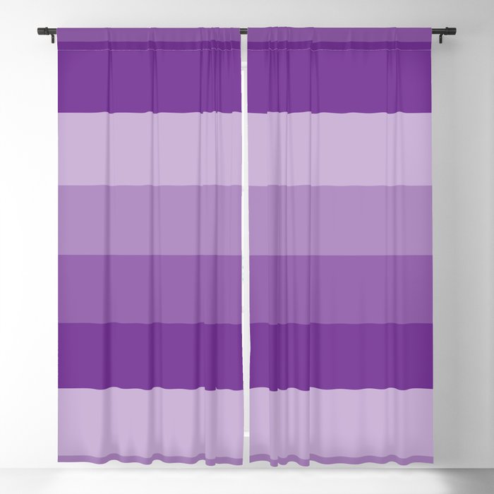 Four Shades of Purple Blackout Curtain