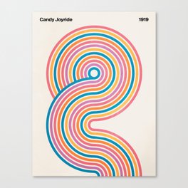 Candy Joyride Canvas Print