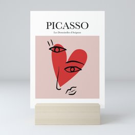 Picasso - Les Demoiselles d'Avignon Mini Art Print
