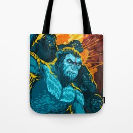 Dawn Of The Planet Of The Apes Tote Bag