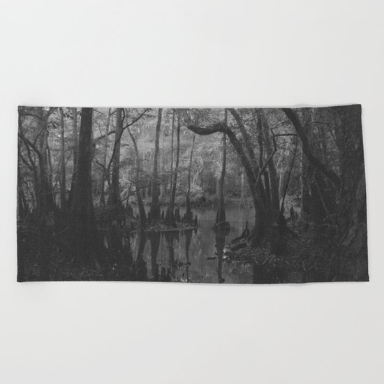 Florida Swamp Beach Towel