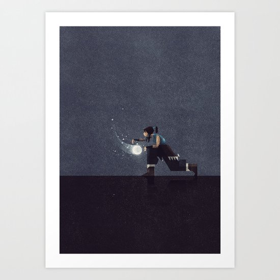 Water Art Print