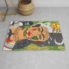 Frida Kahlo Monarca Rug