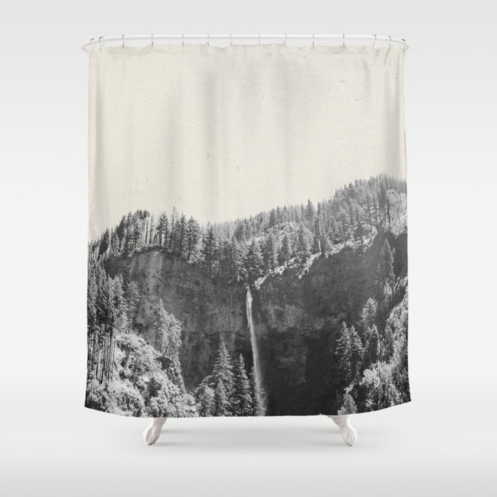 Multnomah Falls III Shower Curtain