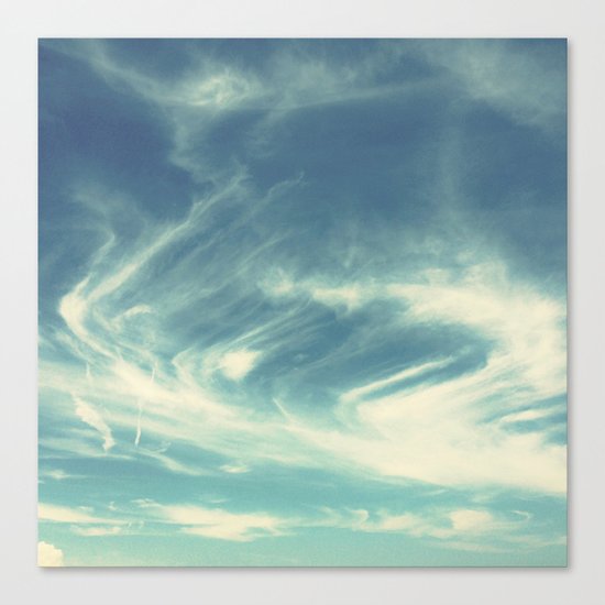 Cirrus Uncinus. Canvas Print