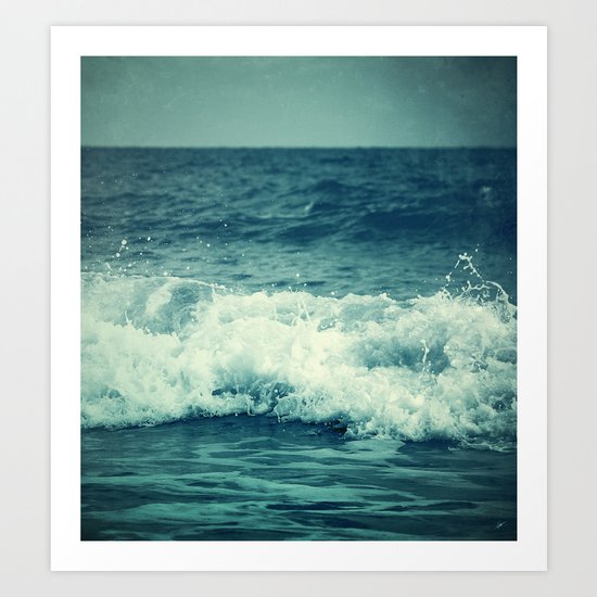 The Sea II. (Sea Monster) Art Print
