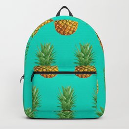 Pineapple Backpack | Other, Happy, Vacation, Watercolor, Fresh, Painting, Fruit, Pineapple, Love, Illustration 