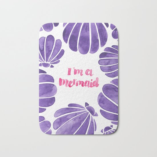 I'm A Mermaid Bath Mat