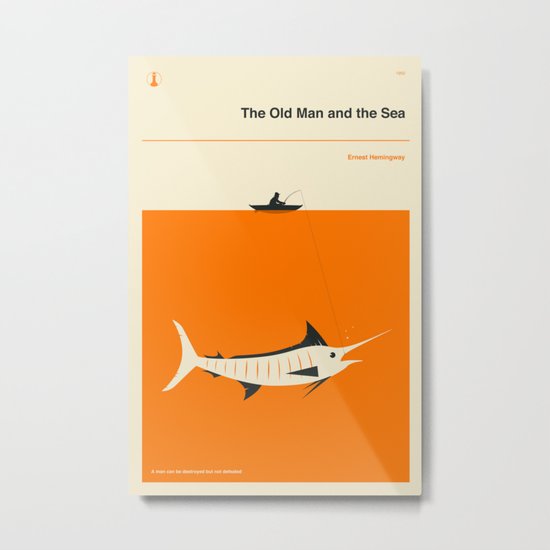 THE OLD MAN AND THE SEA Metal Print