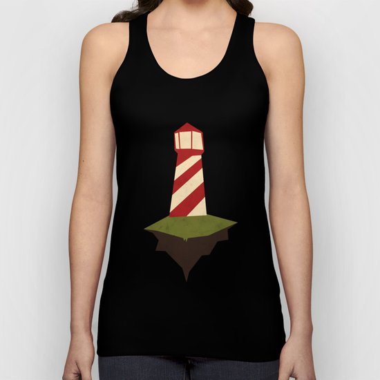 A Light house Unisex Tank Top