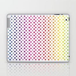 #PrideMonth Shape Design Rotating squares and triangle with circles pattern Laptop Skin