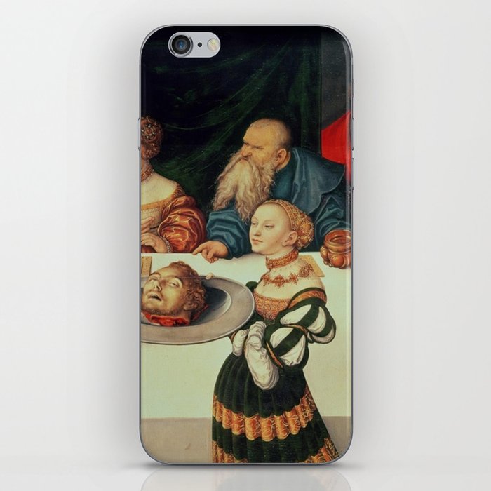 Lucas Cranach the Elder The Feast of Herod iPhone Skin by