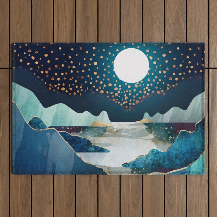 Moon Glow Outdoor Rug