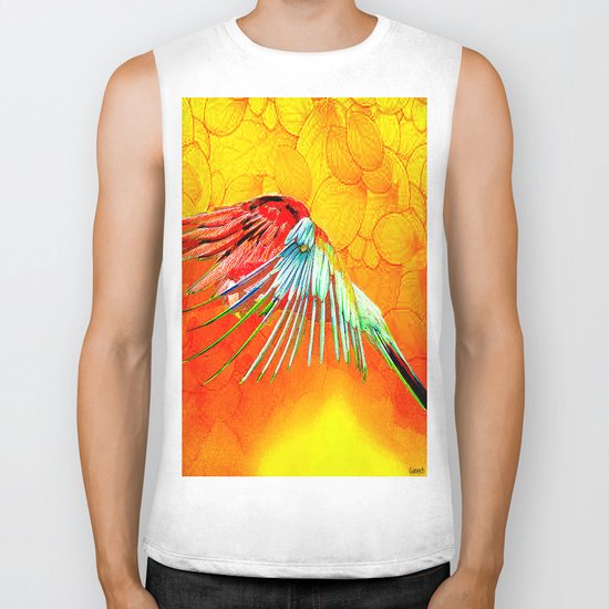 Parrot Biker Tank