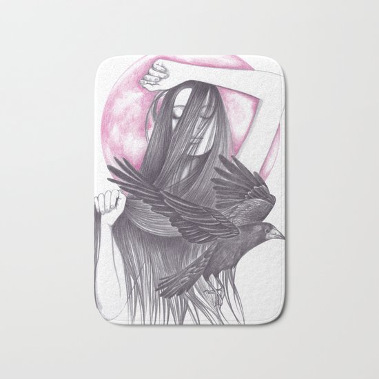 Crow Dance Bath Mat